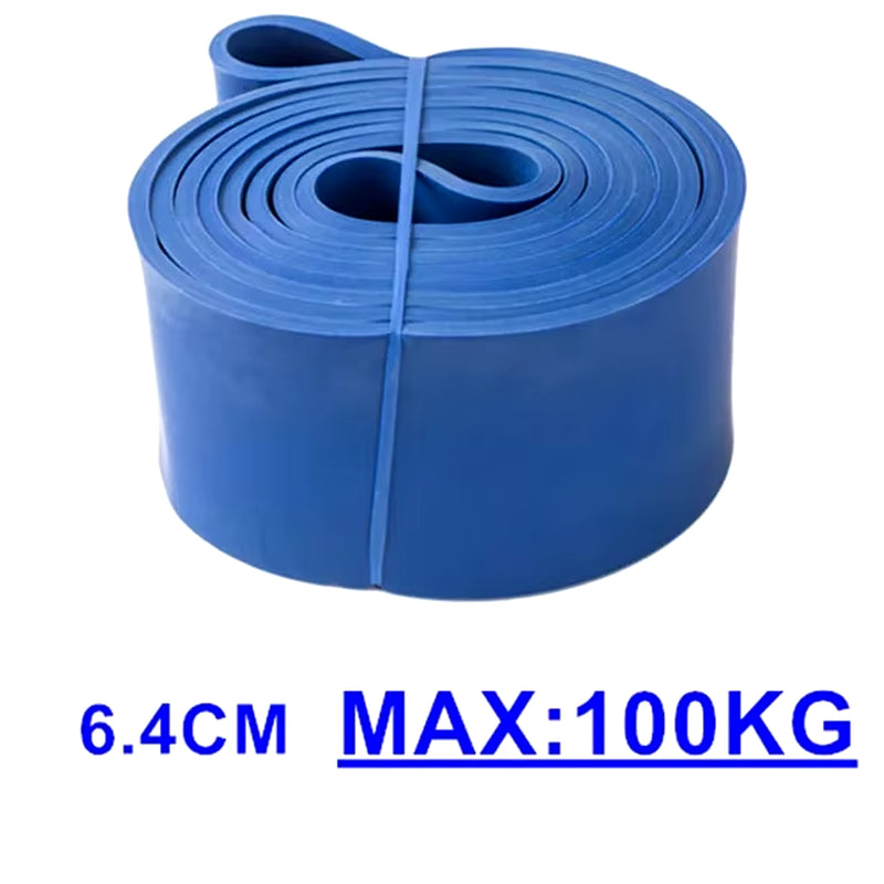 Heavy-Duty Latex Resistance Bands for Pull-Up Assistance and Pilates Workouts - Ideal for Home Gym Fitness and Body Shaping